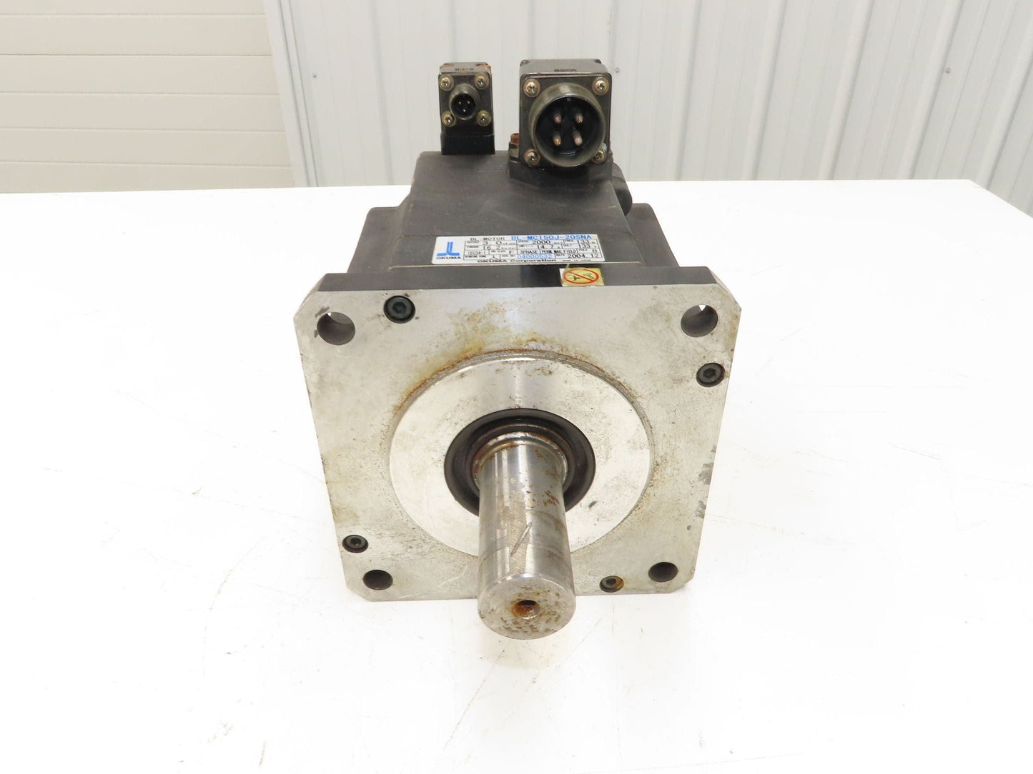 Okuma BL-MC150J-20SNA AC Servo Motor 133V 2000rpm - Encoder ER-JG-7200D