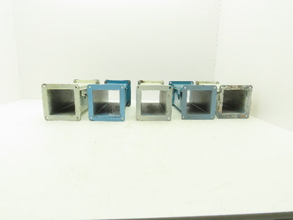 Wiegmann LJW41 4"x4" Wireway Straight 12" Section Lay-in NEMA 12 Lot of 5