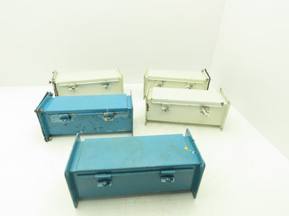 Wiegmann LJW41 4"x4" Wireway Straight 12" Section Lay-in NEMA 12 Lot of 5