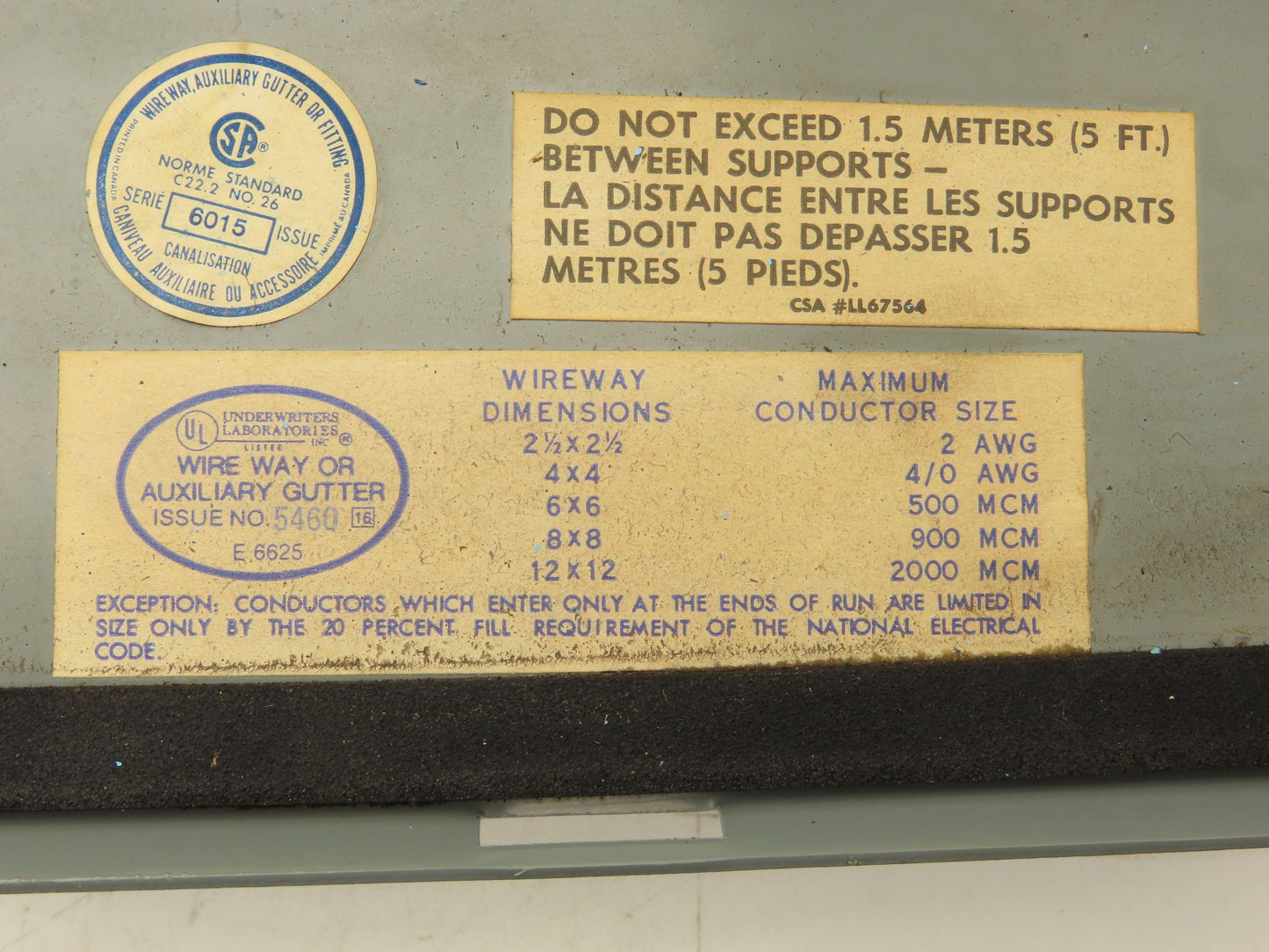 Wiegmann/Square D 4"x4" Wireway Straight 12" Section Lay-in Mixed Lot of 7