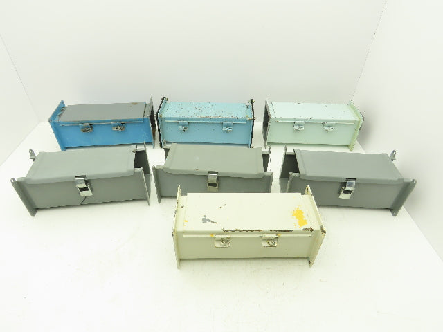 Wiegmann/Square D 4"x4" Wireway Straight 12" Section Lay-in Mixed Lot of 7