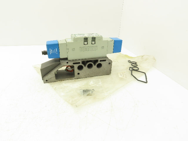 Numatics I24BB515MP00061 Solenoid Valve 5/2 150psig 24vDC 4W 1/2" NPT