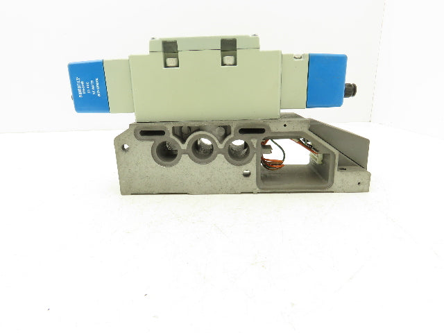 Numatics I24BB515MP00061 Solenoid Valve 5/2 150psig 24vDC 4W 1/2" NPT