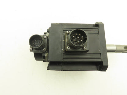 Mitsubishi HC-SF102BK-S4 AC Servo Motor 1kW 123V 3PH 2000rpm