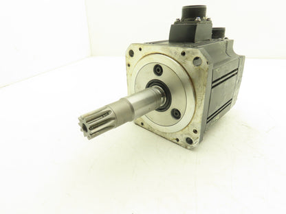 Mitsubishi HC-SF102BK-S4 AC Servo Motor 1kW 123V 3PH 2000rpm