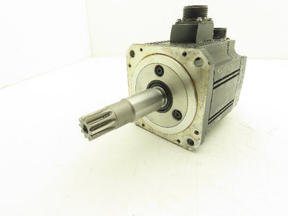 Mitsubishi HC-SF102BK-S4 AC Servo Motor 1kW 123V 3PH 2000rpm