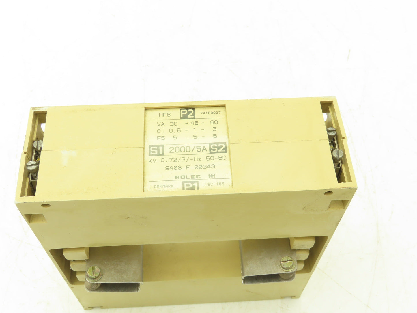 Holec 741F0027 Current Transformer 2000/5A 30/45/60VA 0.73/3kV