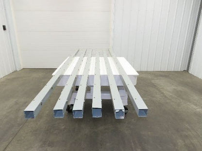 Hoffman F44G120 2.5"x2.5" Wireway Straight 120" Section Lay-in Type 1 Lot of 6