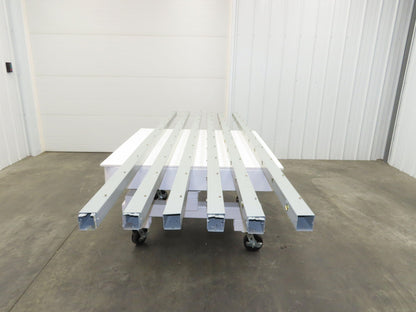 Hoffman F44G120 2.5"x2.5" Wireway Straight 120" Section Lay-in Type 1 Lot of 6