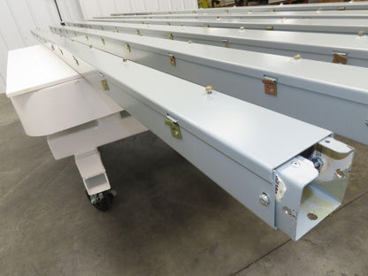 Hoffman F44G120 2.5"x2.5" Wireway Straight 120" Section Lay-in Type 1 Lot of 6