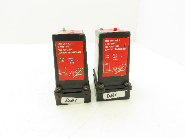 Load Controls CA-30 Adjustable Gain Current Transducer 5 Amp Lot of 2