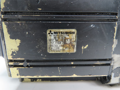 Mitsubishi HC-SF152K AC Servo Motor 1.5kw 122V 3PH  -Encoder OSA17-020