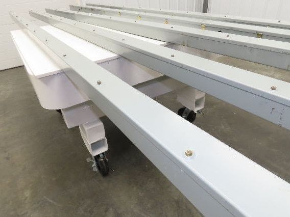 Hoffman F44G120 2.5"x2.5" Wireway Straight 120" Section Lay-in Type 1 Lot of 5