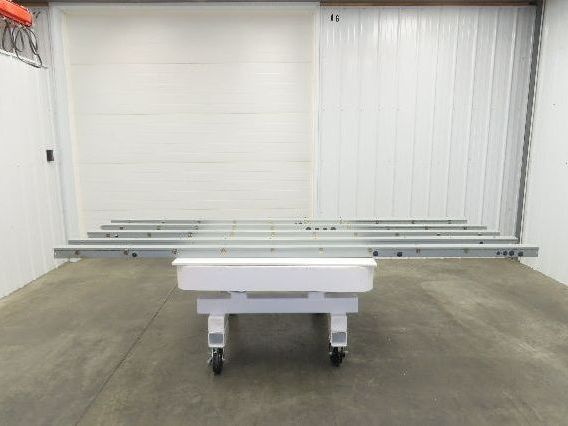 Hoffman F44G120 2.5"x2.5" Wireway Straight 120" Section Lay-in Type 1 Lot of 5