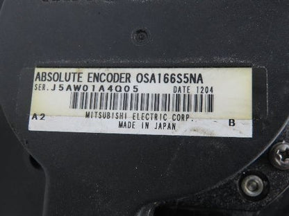 Mitsubishi HF-H453S AC Servo Motor 4.5kW 392V 3PH 3000rpm -Encoder OSA166S5NA
