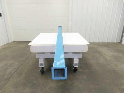 Wiegmann JW410 4"x4" Wireway Straight 120" Section Feed-Through NEMA 12 Hoffman