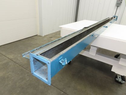 Wiegmann JW410 4"x4" Wireway Straight 120" Section Feed-Through NEMA 12 Hoffman