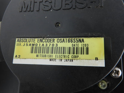 Mitsubishi HF-H703S AC Servo Motor 7kW 399V 3PH 3000rpm -Encoder OSA166S5NA