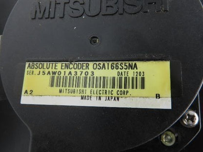 Mitsubishi HF-H703S AC Servo Motor 7kW 399V 3PH 3000rpm -Encoder OSA166S5NA