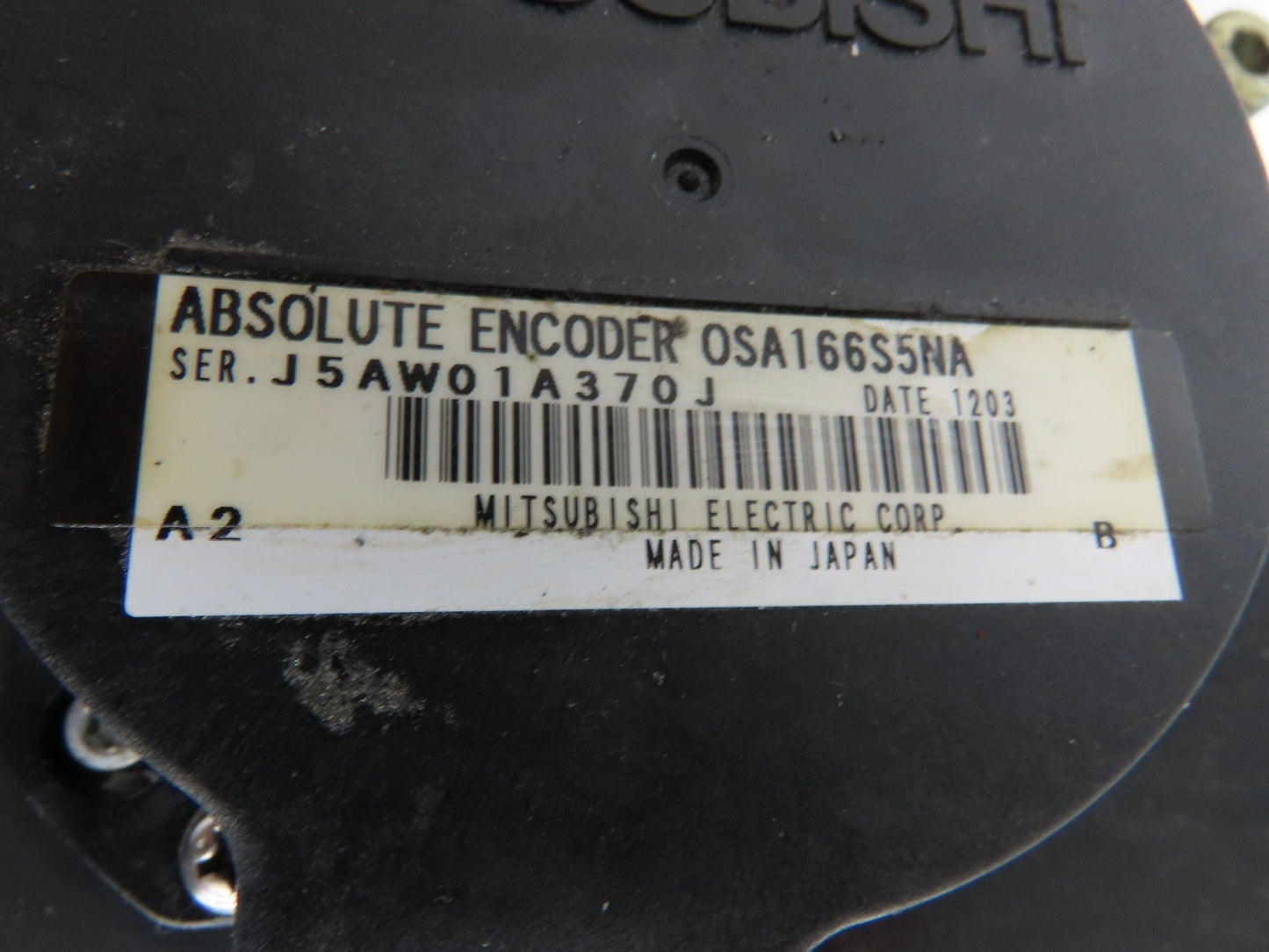 Mitsubishi HF-H703S AC Servo Motor 7kW 399V 3PH 3000rpm -Encoder OSA166S5NA