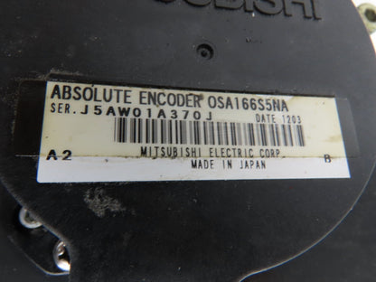 Mitsubishi HF-H703S AC Servo Motor 7kW 399V 3PH 3000rpm -Encoder OSA166S5NA