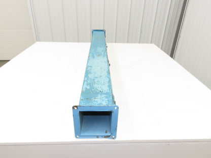 Wiegmann JW44 4"x4" Wireway Straight 48" Section Feed Through NEMA 12 Hoffman