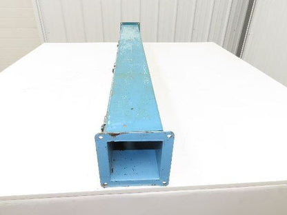 Wiegmann JW44 4"x4" Wireway Straight 48" Section Feed Through NEMA 12 Hoffman