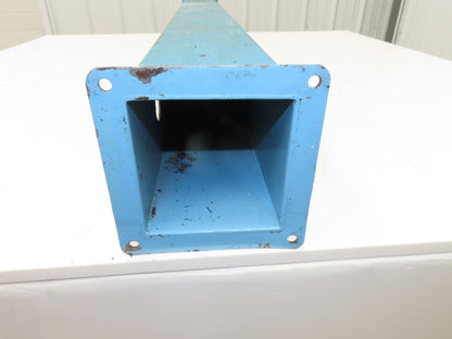 Wiegmann JW44 4"x4" Wireway Straight 48" Section Feed Through NEMA 12 Hoffman