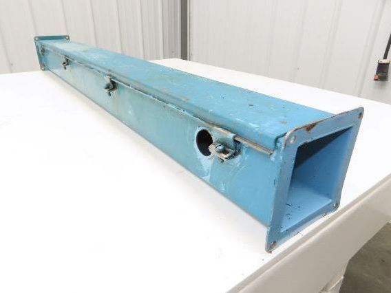 Wiegmann JW44 4"x4" Wireway Straight 48" Section Feed Through NEMA 12 Hoffman
