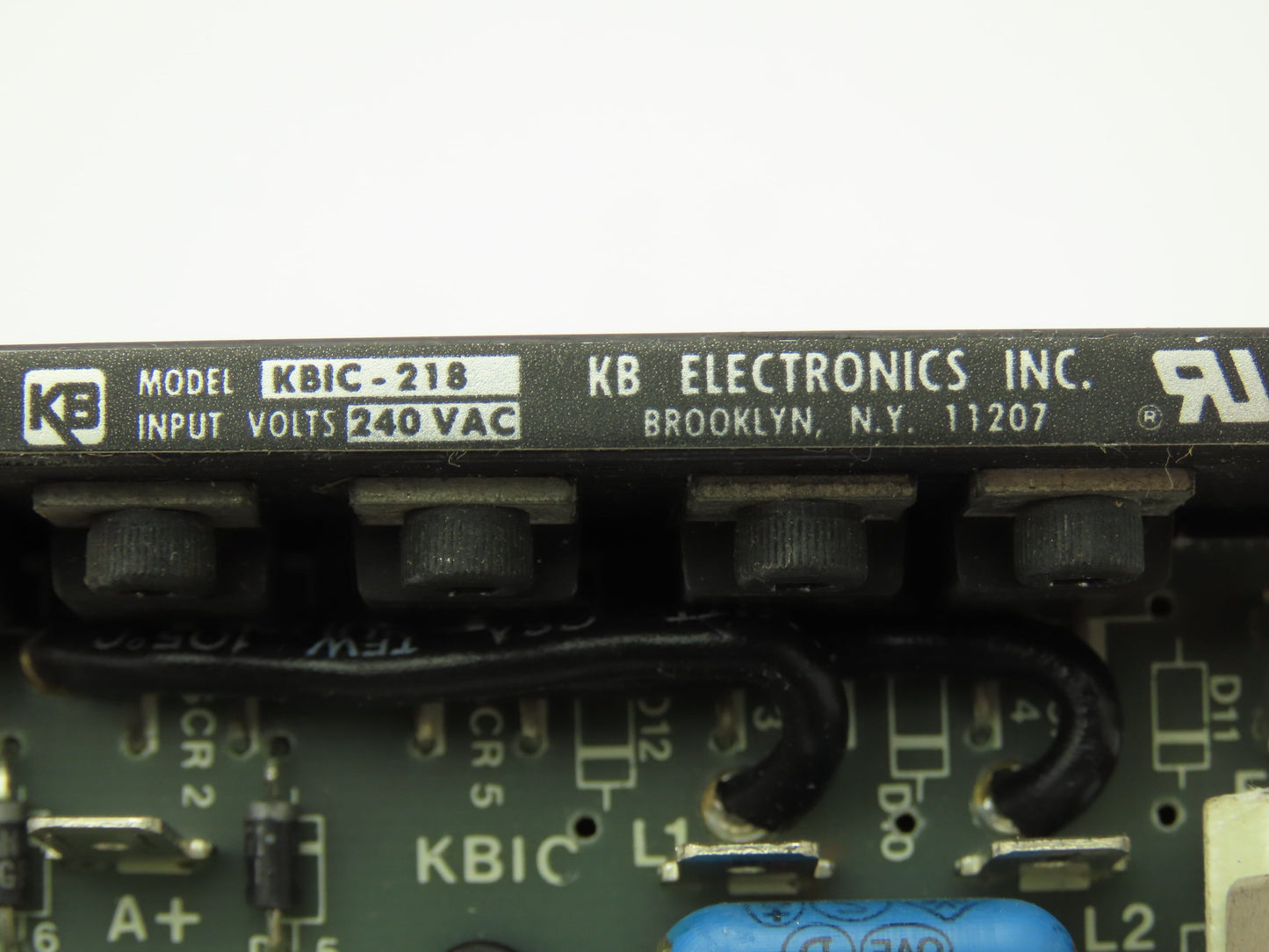 KB Electronics KBIC-218 DC Motor Drive Speed Control 240VAC