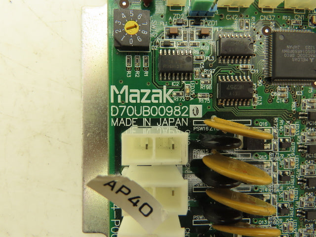 Mazak D70UB009820 Remote I/O Circuit Board AP409820
