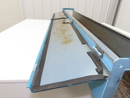 Wiegmann JW65 6"x6" Wireway Straight 60" Section Feed Through NEMA 12 Hoffman