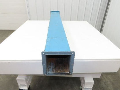 Wiegmann JW65 6"x6" Wireway Straight 60" Section Feed Through NEMA 12 Hoffman