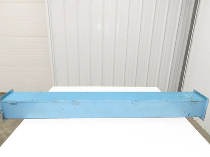 Wiegmann JW65 6"x6" Wireway Straight 60" Section Feed Through NEMA 12 Hoffman