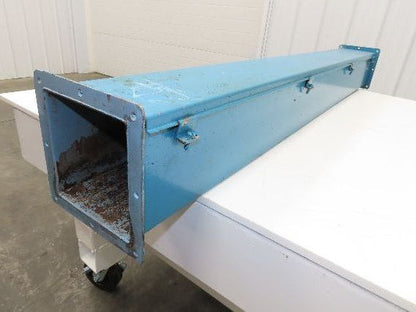 Wiegmann JW65 6"x6" Wireway Straight 60" Section Feed Through NEMA 12 Hoffman