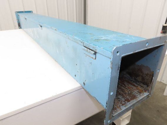 Wiegmann JW65 6"x6" Wireway Straight 60" Section Feed Through NEMA 12 Hoffman