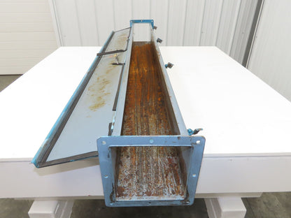 Wiegmann JW65 6"x6" Wireway Straight 60" Section Feed Through NEMA 12 Hoffman