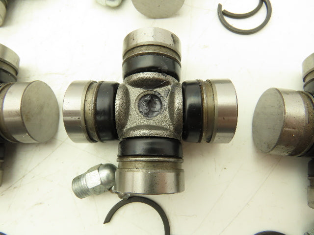 4-Groove U-Joint, 1.063" Cap Diameter, 2.5" OAL, 1.651" Inside Lock-up Lot of 7