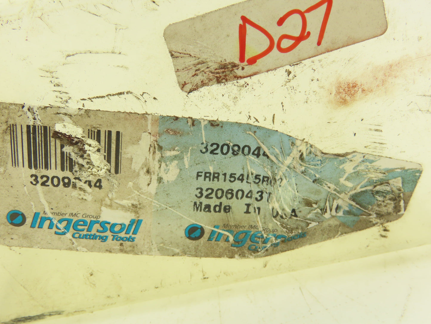 PRC FRR154L5R02 Ingersoll CNC Indexable End Mill Milling HSK-A 63