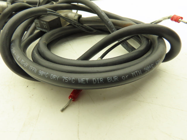 Univer DD-051 24VDC Solenoid Coil with 2x 16 AWG Cable E219385  Lot of 5