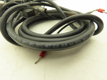 Univer DD-051 24VDC Solenoid Coil with 2x 16 AWG Cable E219385  Lot of 5