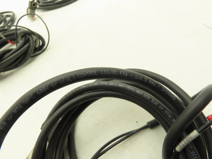 Univer DD-051 24VDC Solenoid Coil with 2x 16 AWG Cable E219385  Lot of 5