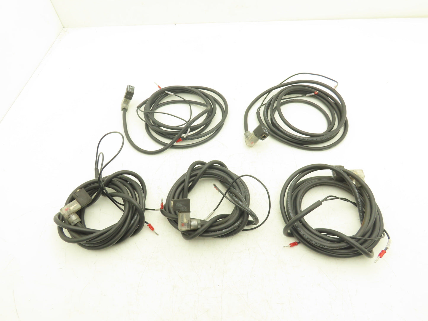 Univer DD-051 24VDC Solenoid Coil with 2x 16 AWG Cable E219385  Lot of 5