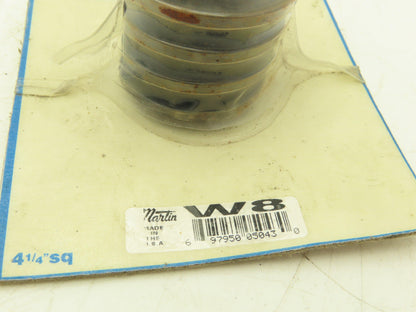 Martin W8 Worm Gear 3/4" Bore 1.5" Pitch Diameter  14.5° Pressure Angle