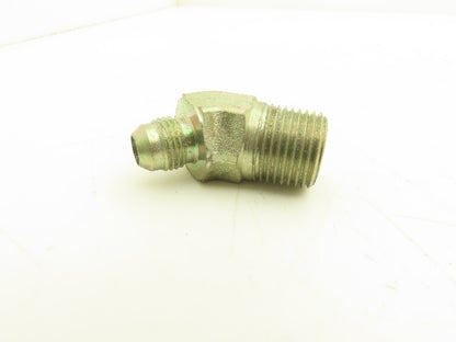 Parker 6-8 VTX-S 45° Elbow Connector 1/2 NPT to 3/8 SAE 37° Flare Lot of 15