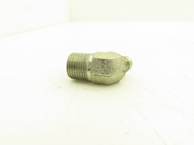 Parker 6-8 VTX-S 45° Elbow Connector 1/2 NPT to 3/8 SAE 37° Flare Lot of 15