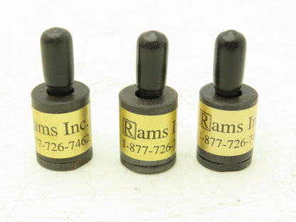 Rams RM375-24 Cylinder Self Aligning Rod Coupler 3/8-24 Lot of 3