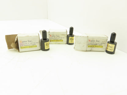 Rams RM375-24 Cylinder Self Aligning Rod Coupler 3/8-24 Lot of 3