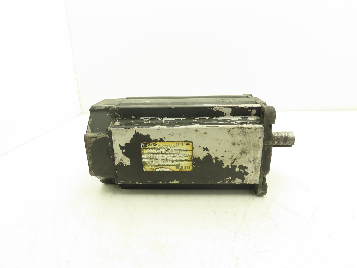 Allen Bradley MPL-B540D-MJ74AA Kinetix AC Servo Motor 4.67Hp 2000 RPM 460V 3PH