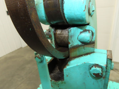 Di-Acro Manual Sheet Metal Corner Notcher 16 Gauge 6x6" Stand Fab Shop Tool